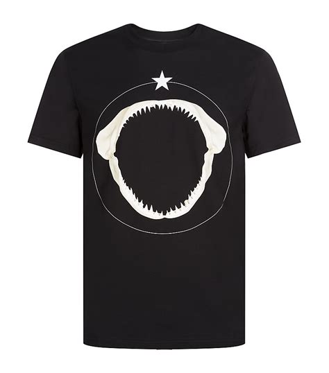 givenchy shark teeth t shirt|givenchy shark tee.